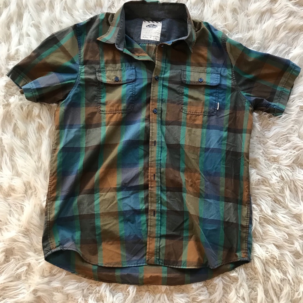 Vans off the wall collared shirt